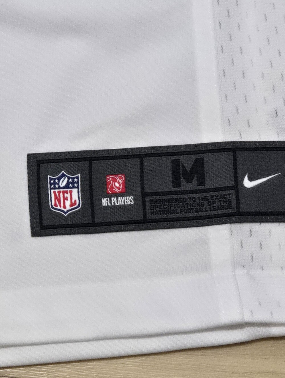 Nike On Field Kansas City Chiefs NFL Jersey White #11 Alex Smith, Men's Medium - Picture 8 of 11